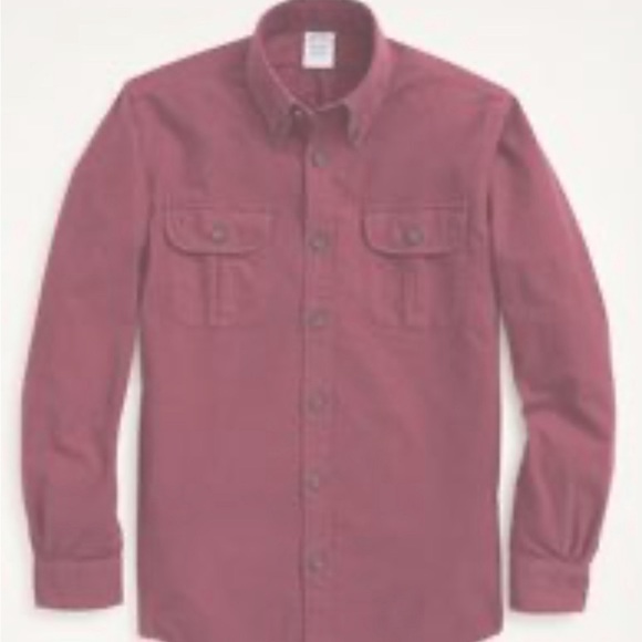 Brooks Brothers Men’s Archive Chamois Shirt, Regent Fit, L - Picture 1 of 5